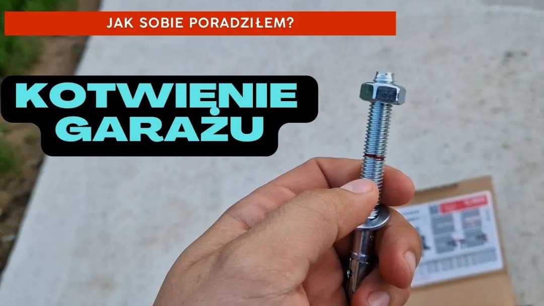 Kotwa do garażu blaszanego: jak bezpiecznie zamocować konstrukcję
