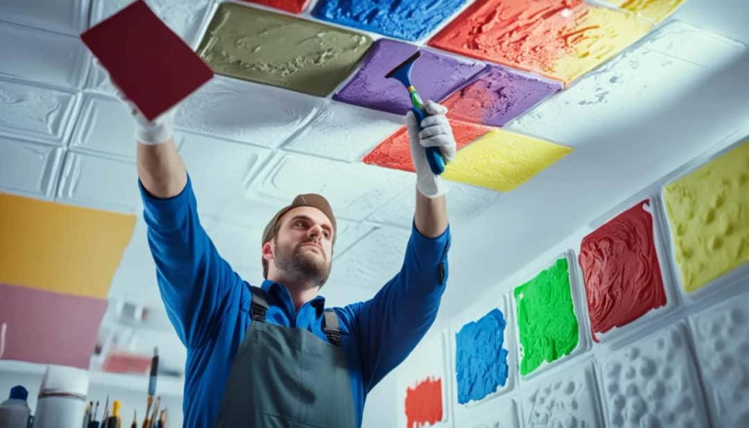 Jaką farbą malować kasetony styropianowe, aby uniknąć problemów?