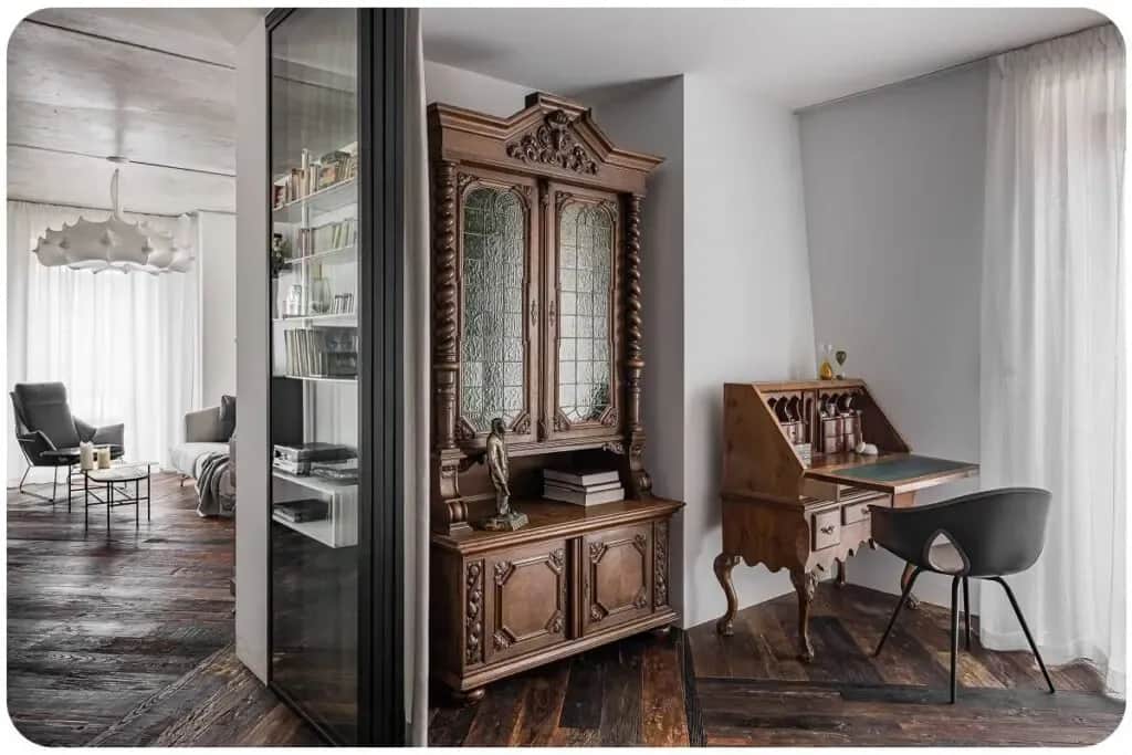 Jak połączyć antyki z nowoczesnymi meblami i stworzyć wyjątkową przestrzeń