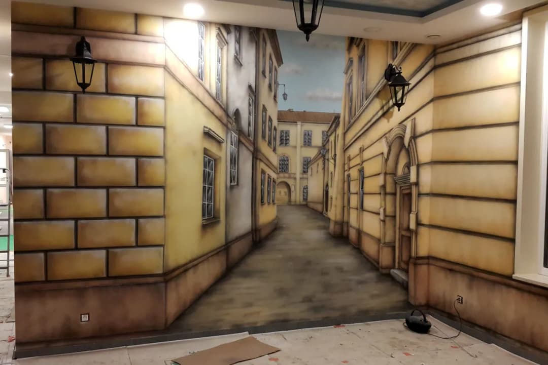 Jak malować ściany w 3D, aby zaskoczyć gości niesamowitym efektem