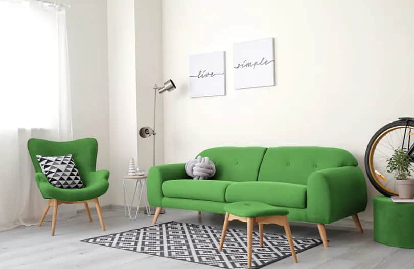 Jaki kolor ścian do zielonych mebli? Najlepsze połączenia kolorystyczne