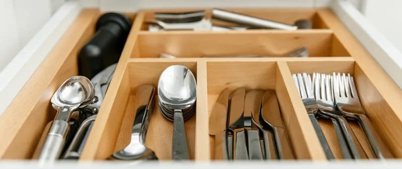 Gdzie trzymać sztućce w kuchni? Pomysły na idealną organizację przestrzeni