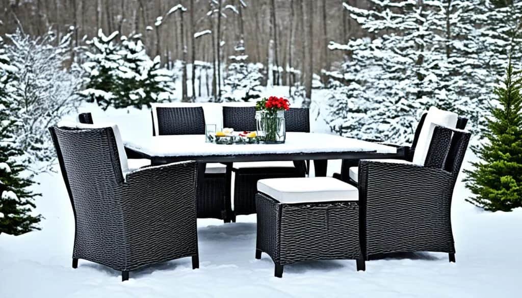 Czy meble rattanowe mogą stać na mrozie? Jak je chronić przed uszkodzeniami