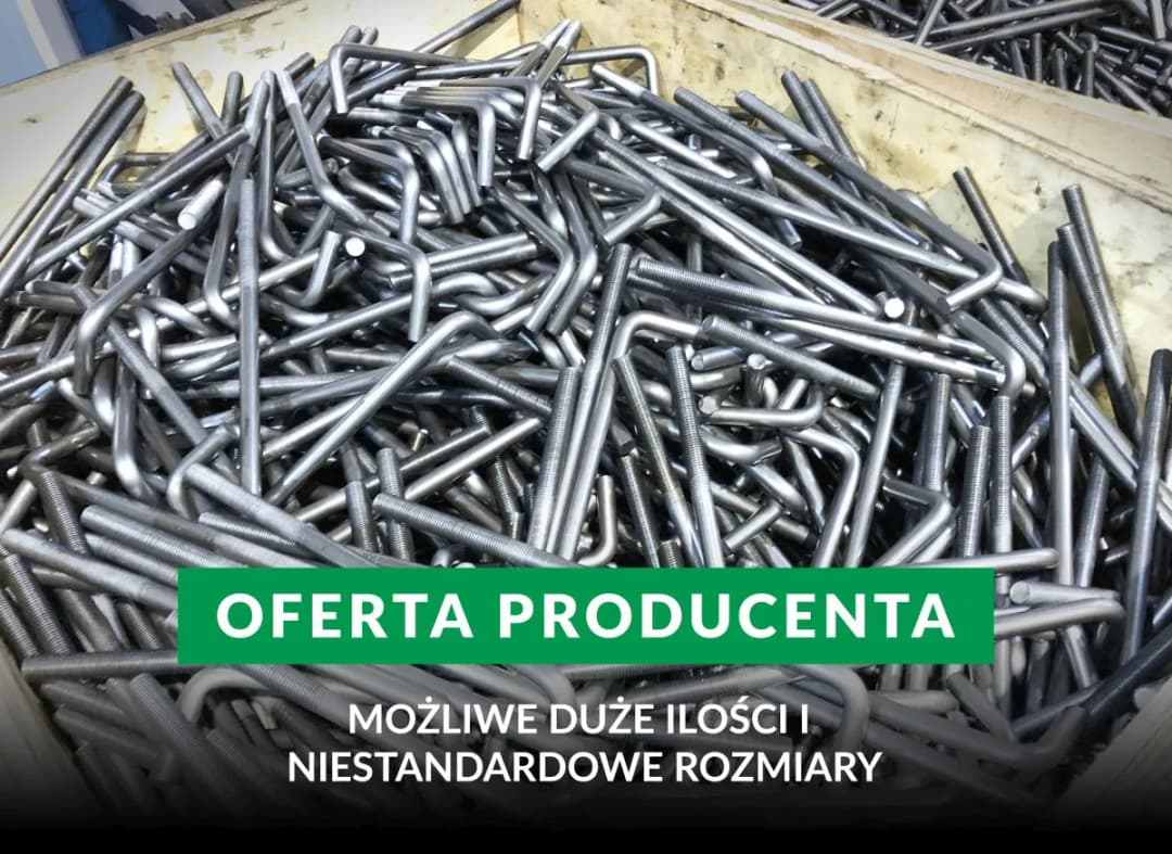 Kotwy do murłaty 16x500 mm: klucz do stabilnych konstrukcji budowlanych